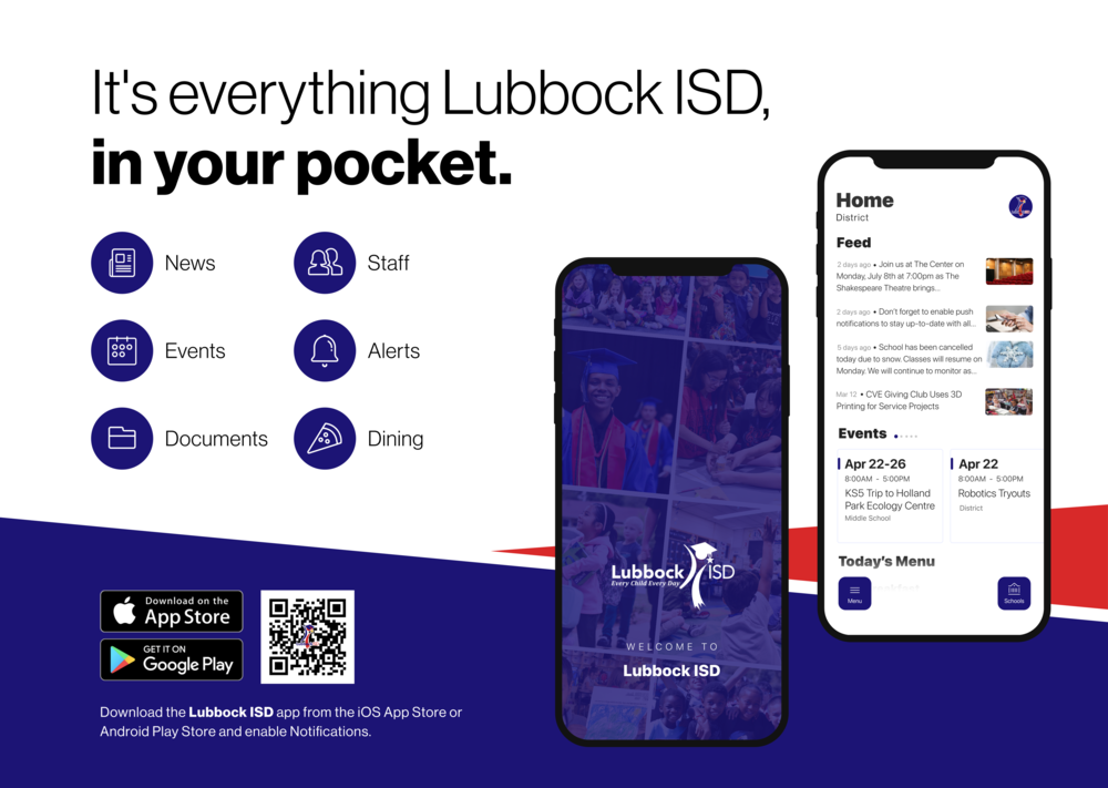 it's everything Lubbock ISD, in your pocket